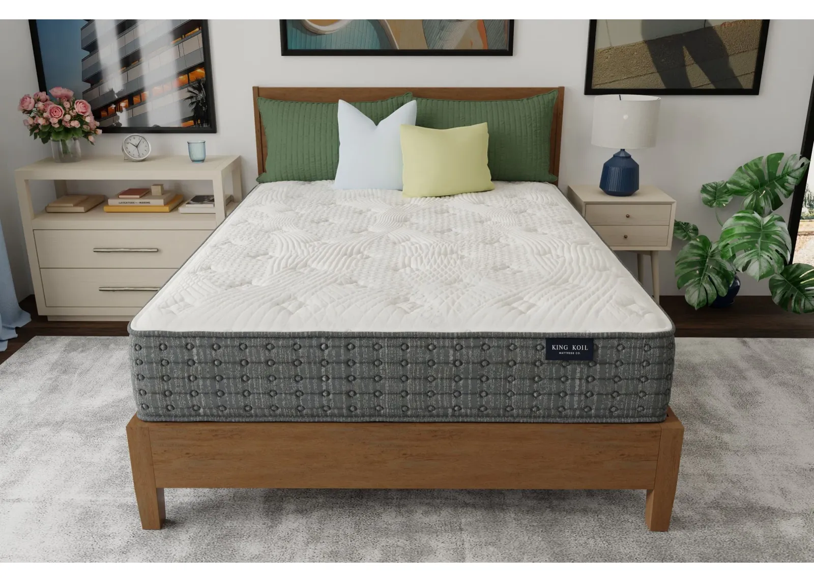 King Koil Sterling Luxury Firm Memory Foam Twin 13" Mattress