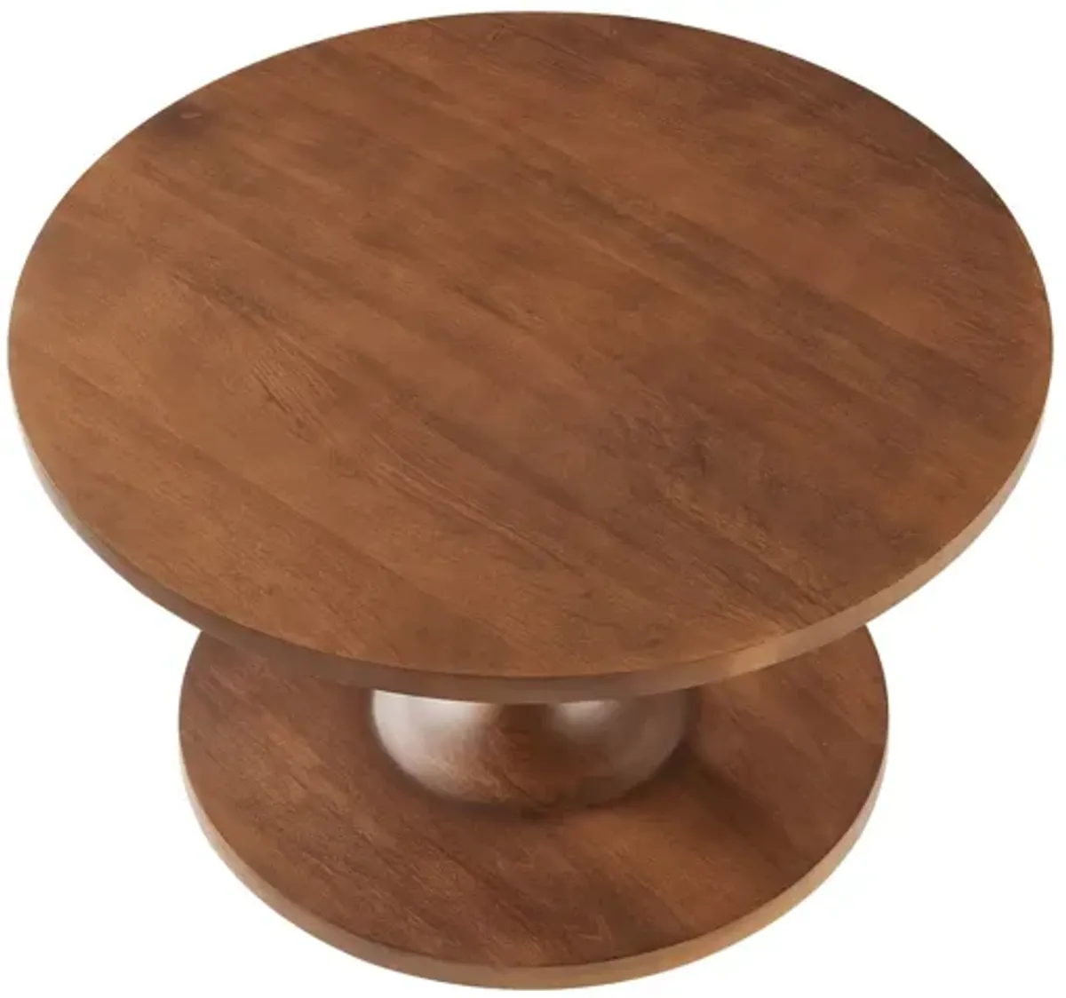 Lina Round Wood Coffee Table