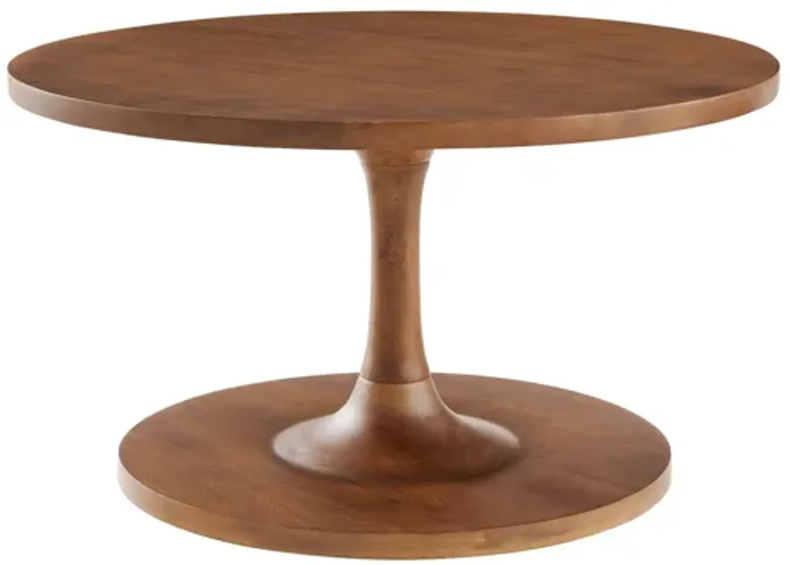 Lina Round Wood Coffee Table