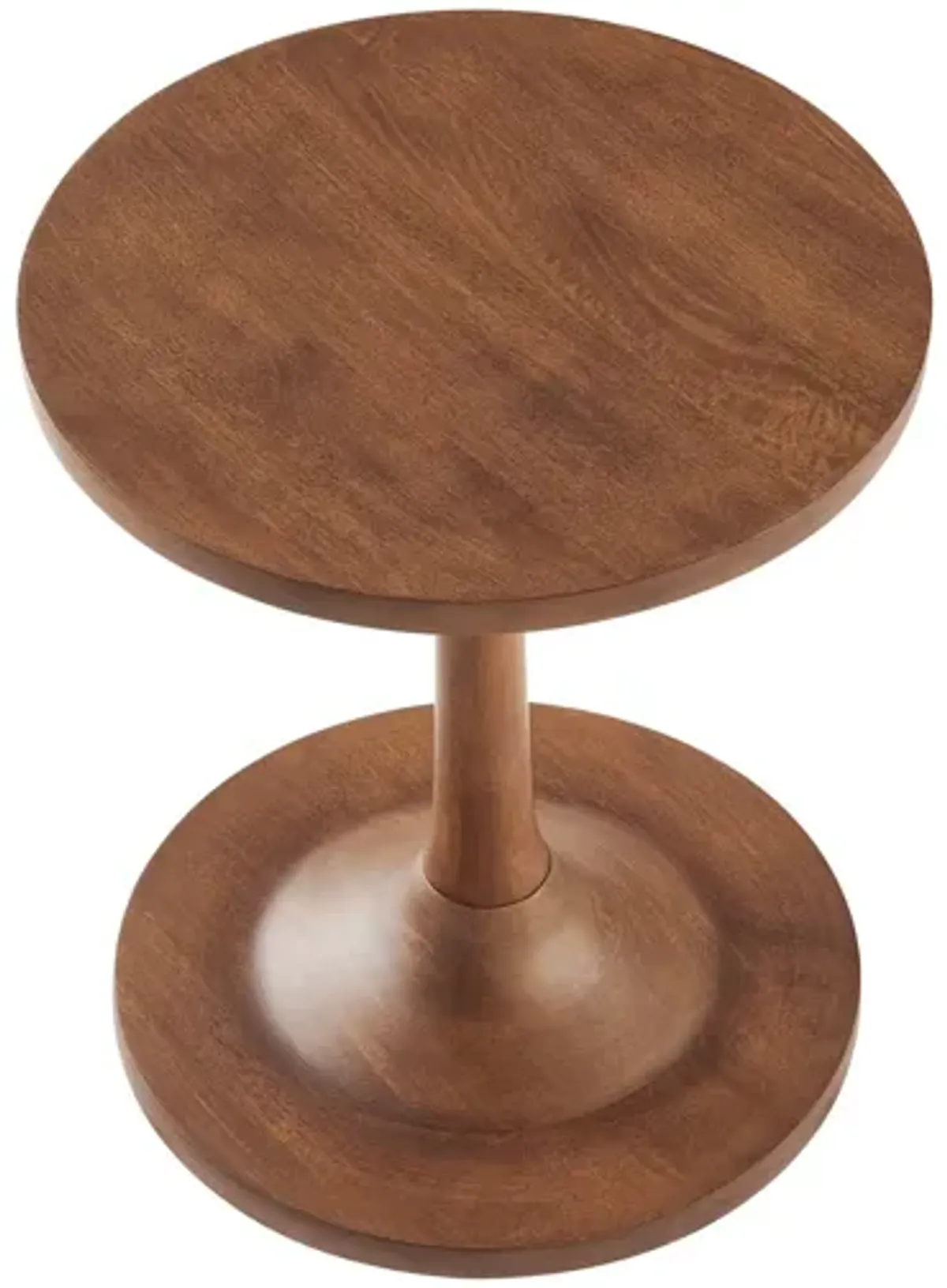 Lina Round Wood Side Table