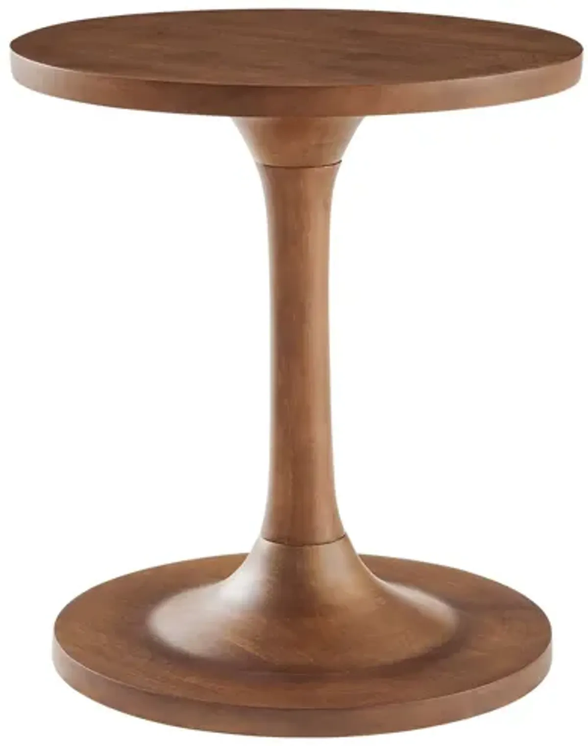 Lina Round Wood Side Table