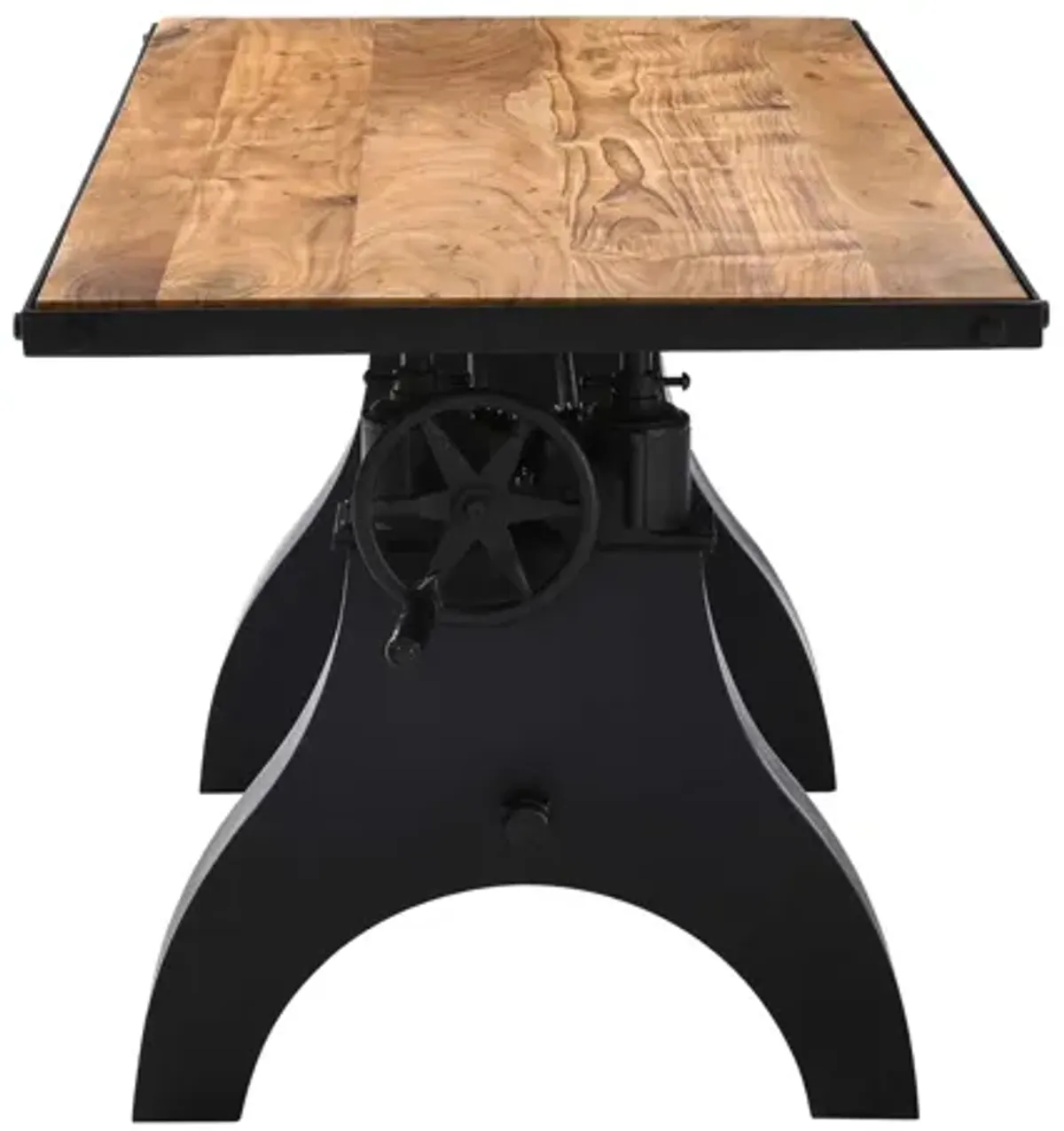 Genuine 60" Crank Adjustable Height Dining Table and Computer Desk