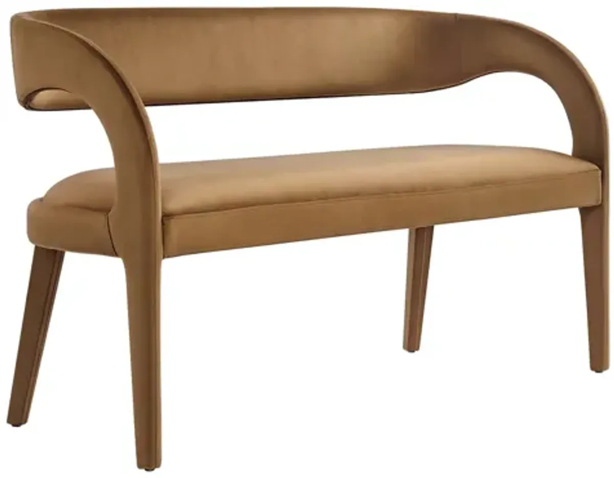 Pinnacle Performance Velvet Accent Bench by Modway