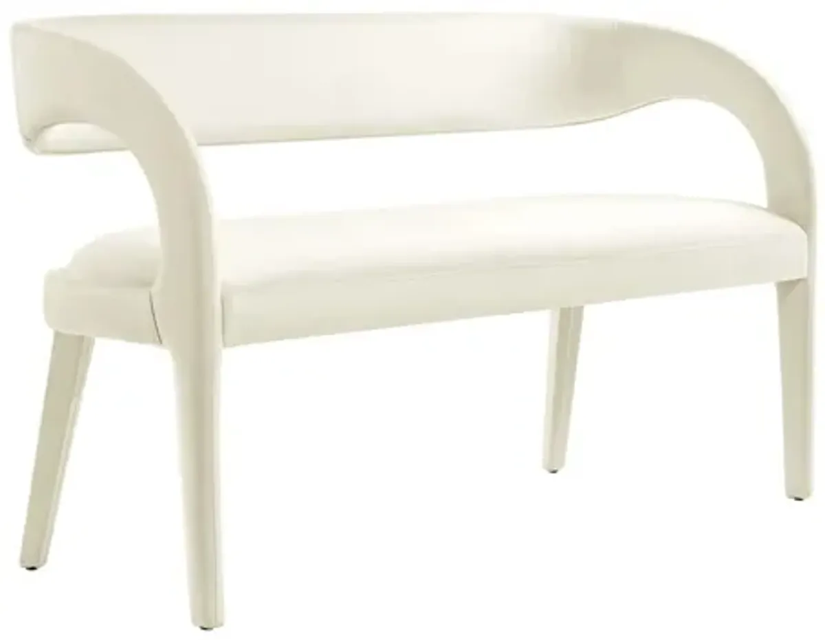 Pinnacle Performance Velvet Accent Bench by Modway