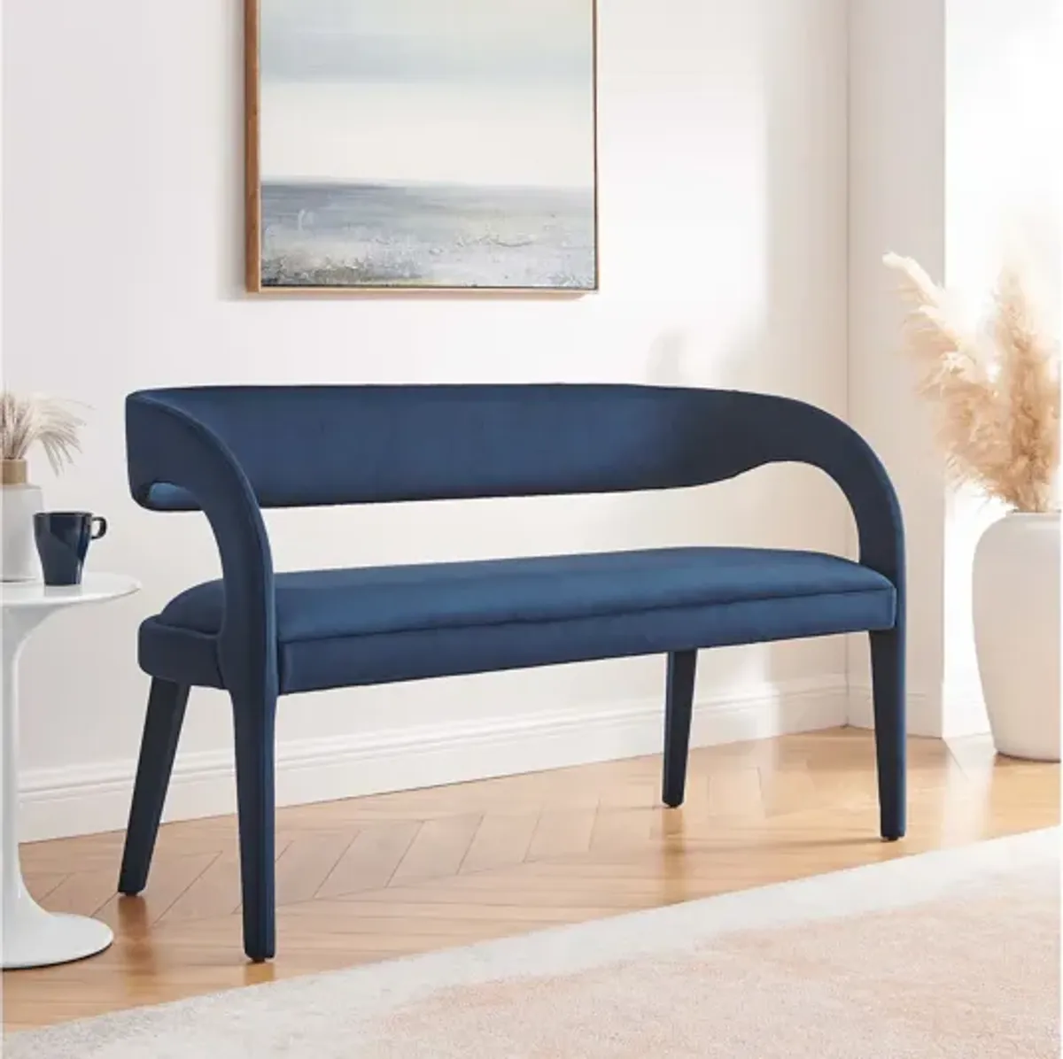 Pinnacle Performance Velvet Accent Bench by Modway