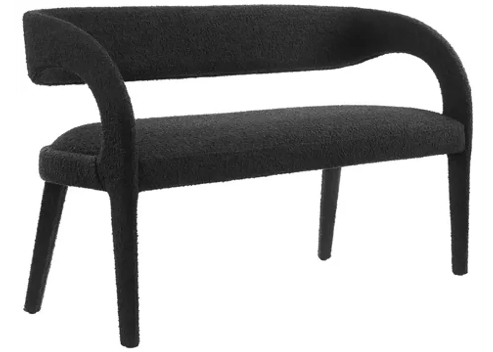 Pinnacle Boucle Fabric Accent Bench by Modway