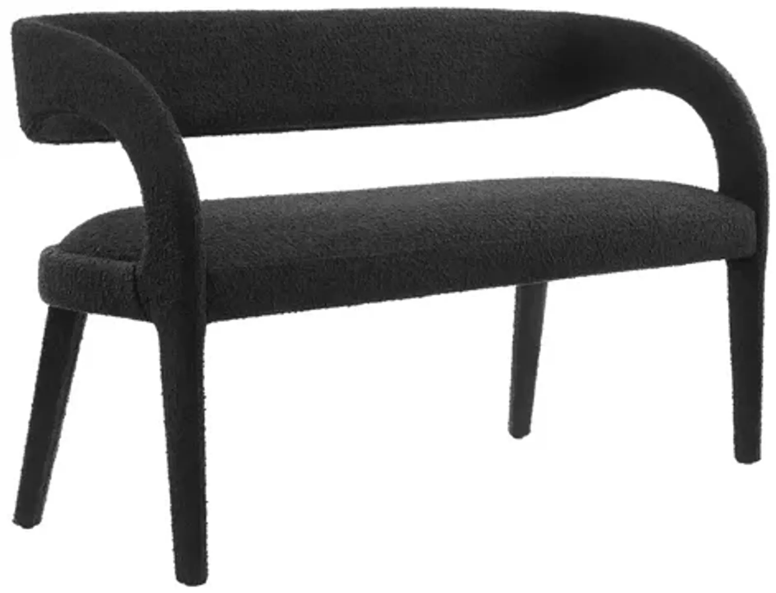 Pinnacle Boucle Fabric Accent Bench by Modway