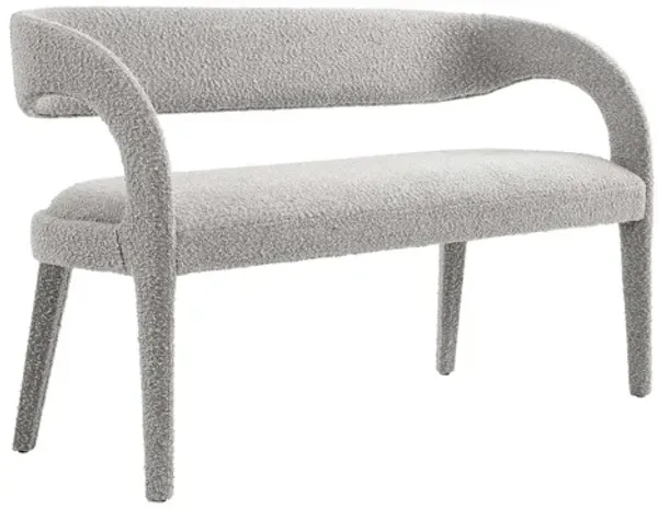 Pinnacle Boucle Fabric Accent Bench by Modway