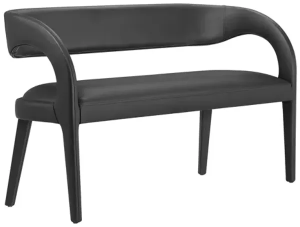 Pinnacle Vegan Leather Accent Bench by Modway