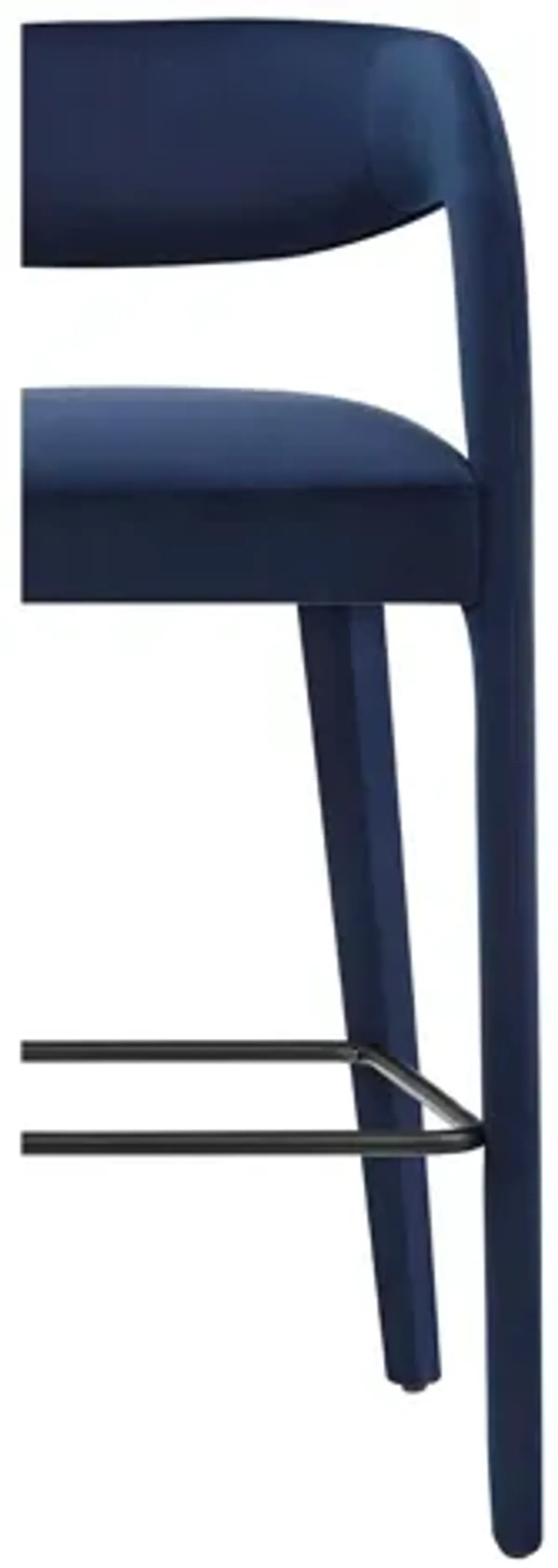 Pinnacle Performance Velvet Bar Stool Set of 2