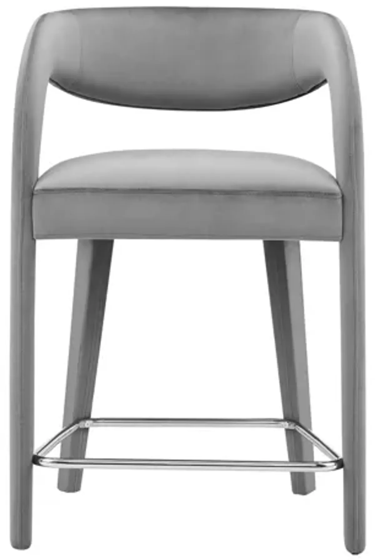 Pinnacle Performance Velvet Counter Stool Set of 2