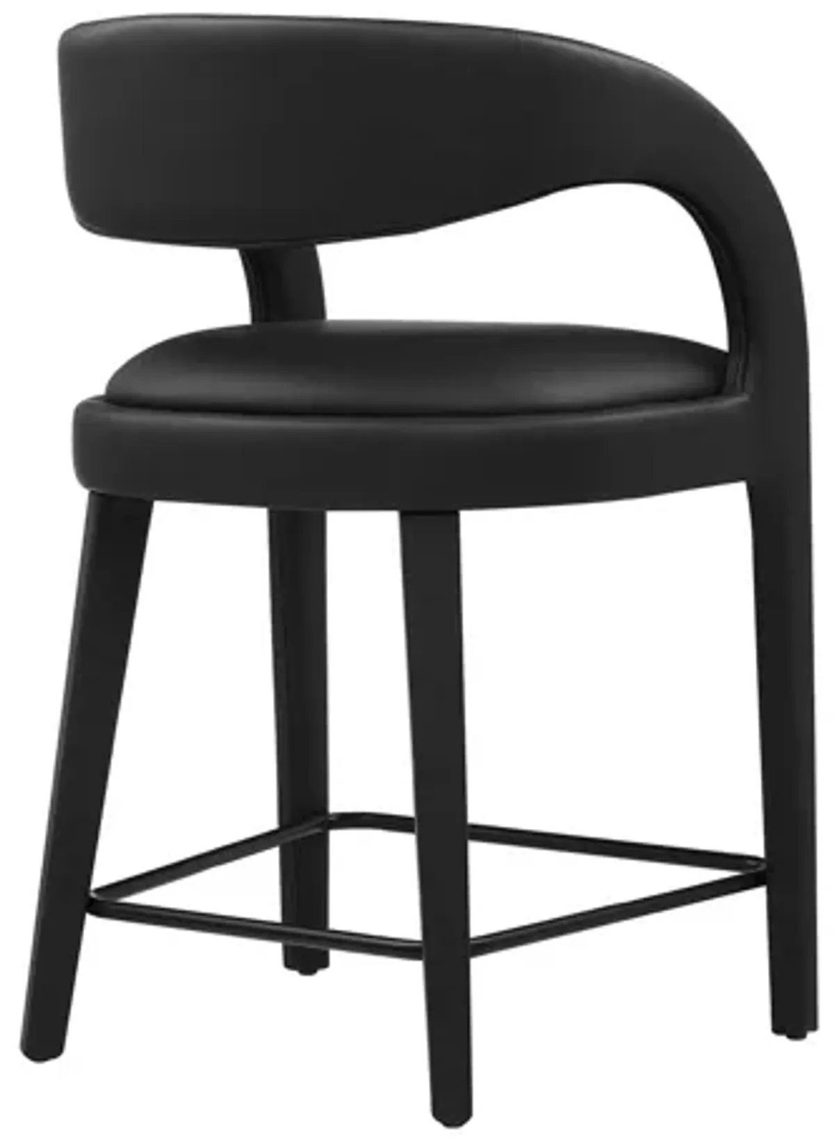 Pinnacle Vegan Leather Counter Stool Set of 2