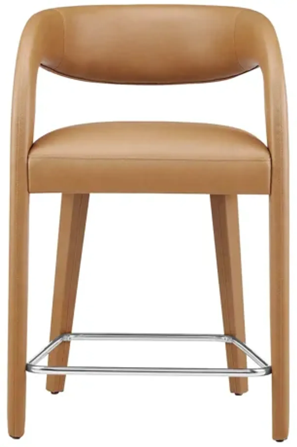 Pinnacle Vegan Leather Counter Stool Set of 2