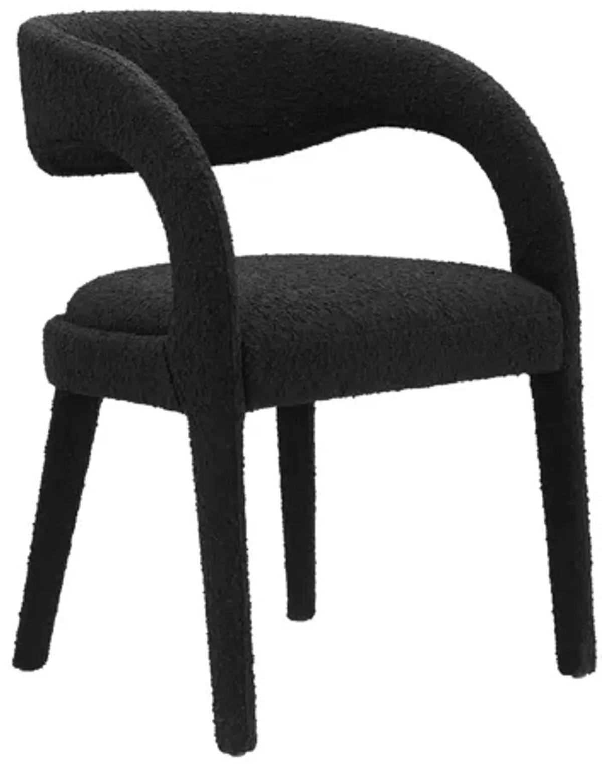 Pinnacle Boucle Upholstered Dining Chair Set of 2