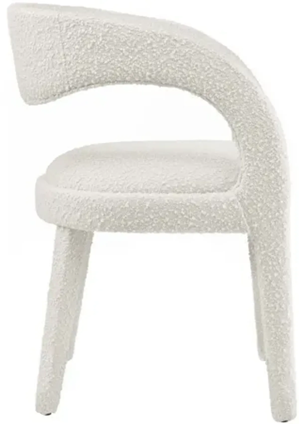 Pinnacle Boucle Upholstered Dining Chair Set of 2