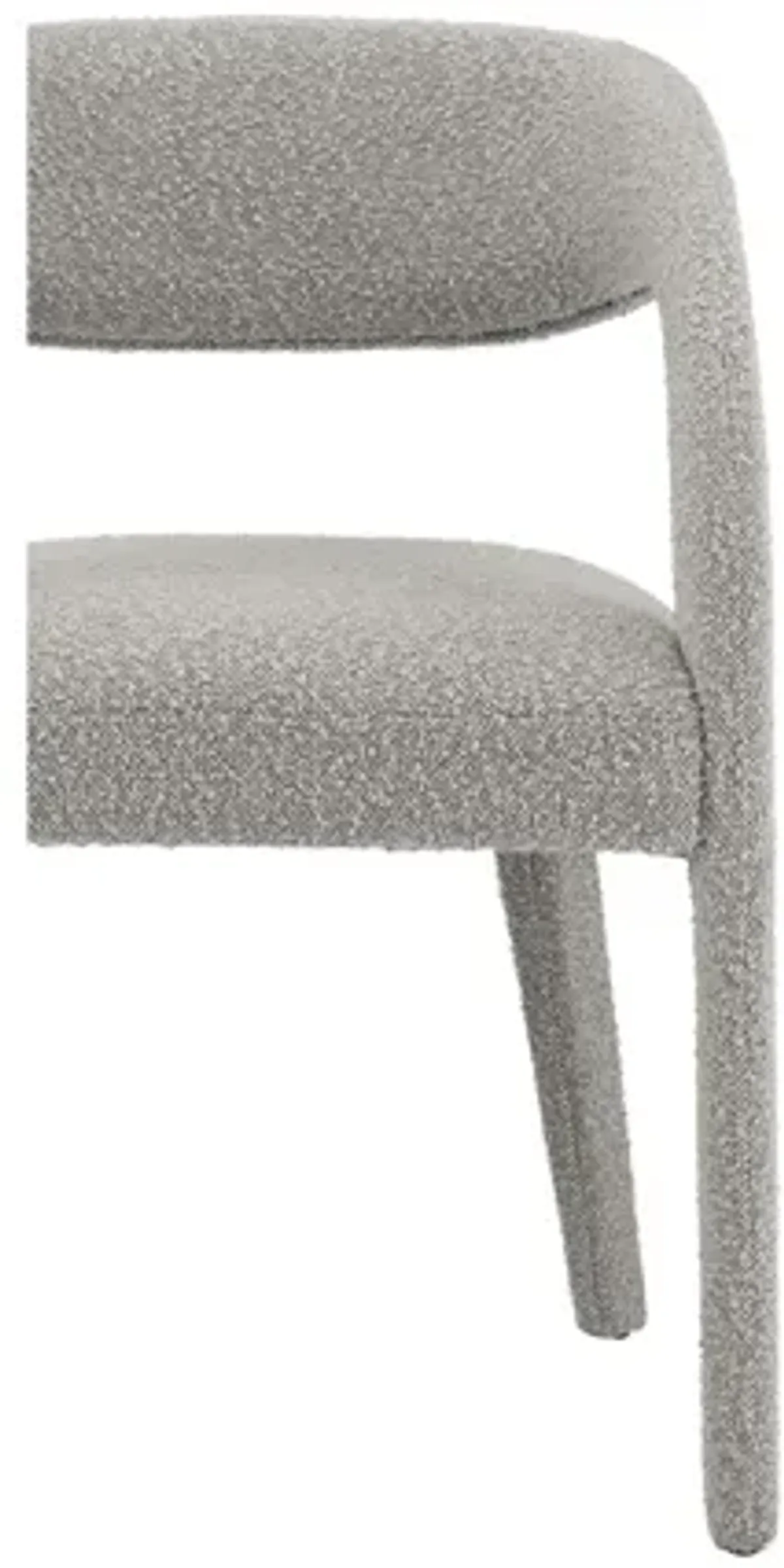 Pinnacle Boucle Upholstered Dining Chair Set of 2