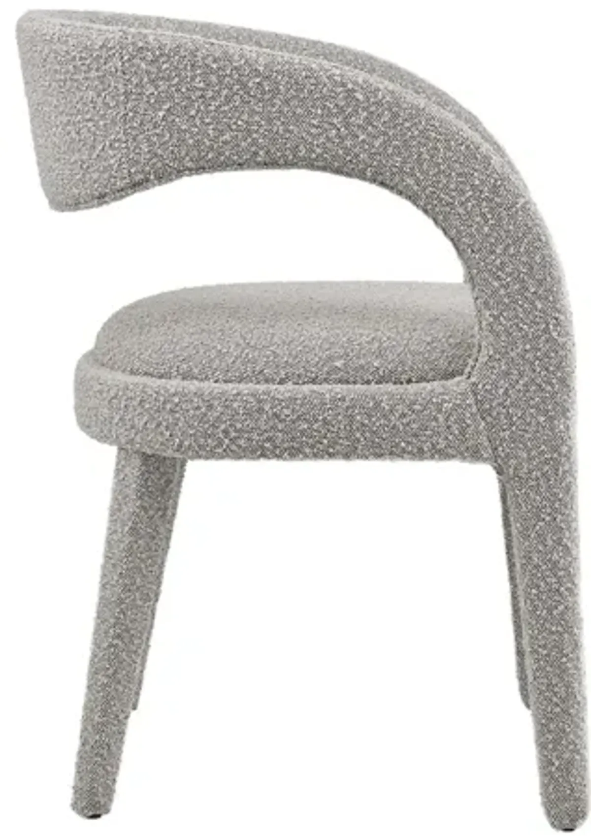 Pinnacle Boucle Upholstered Dining Chair Set of 2