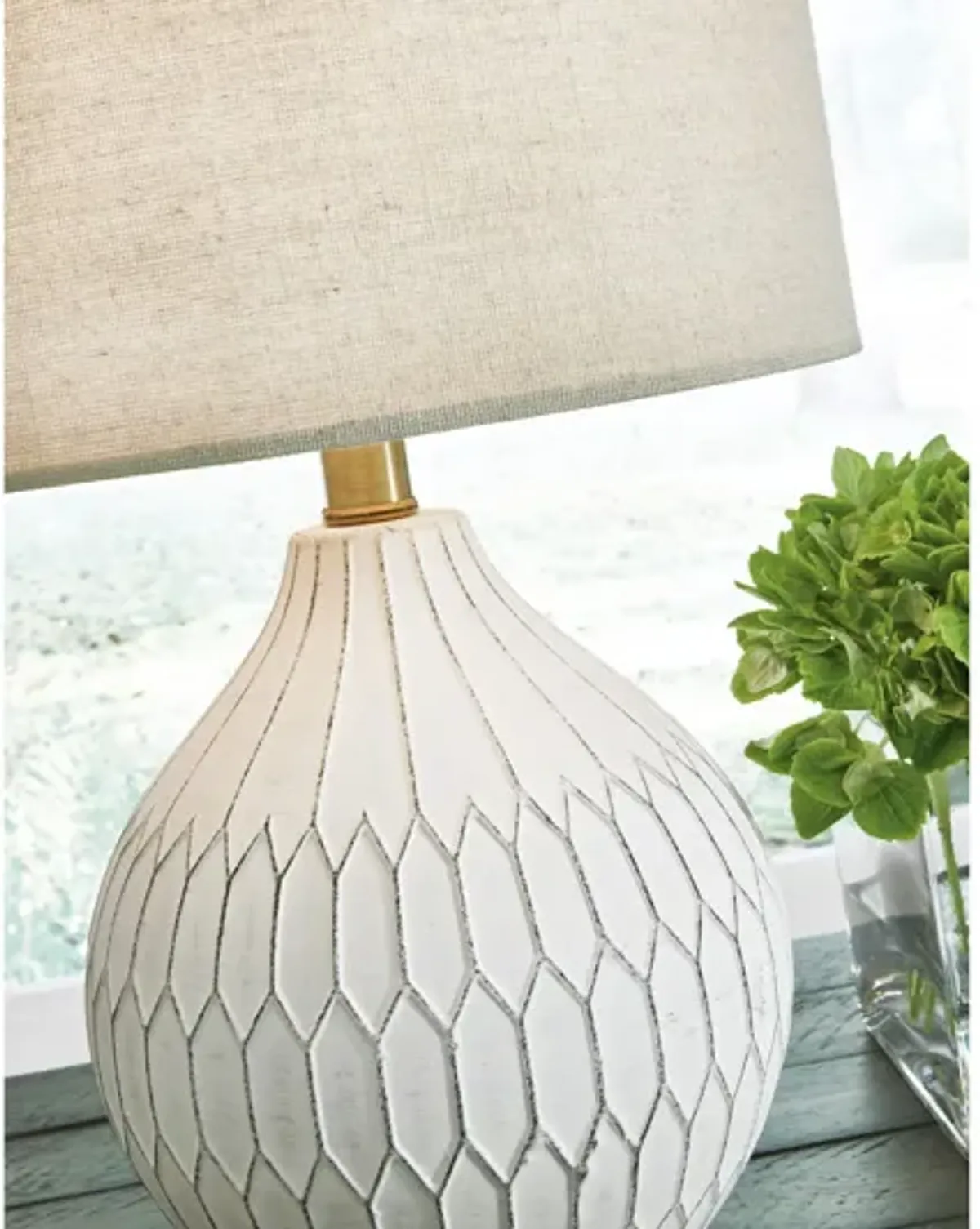 Wardmont Ceramic Table Lamp