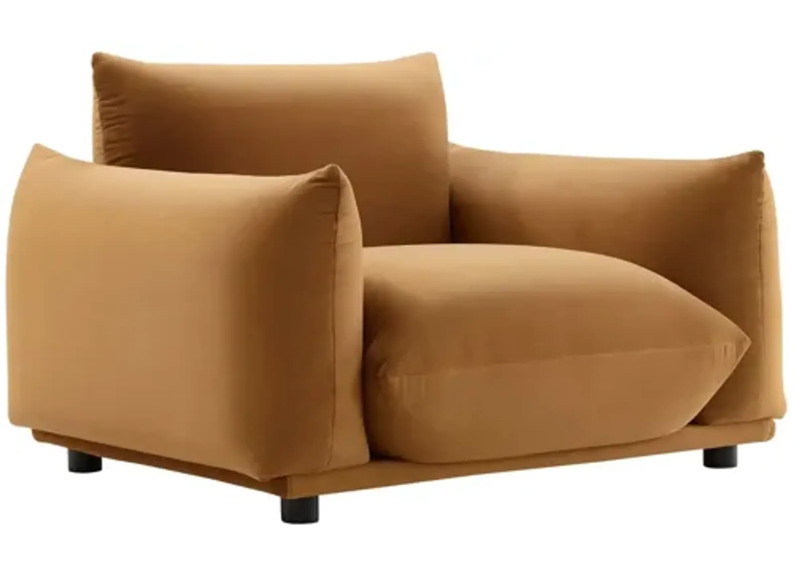 Copious Performance Velvet Armchair