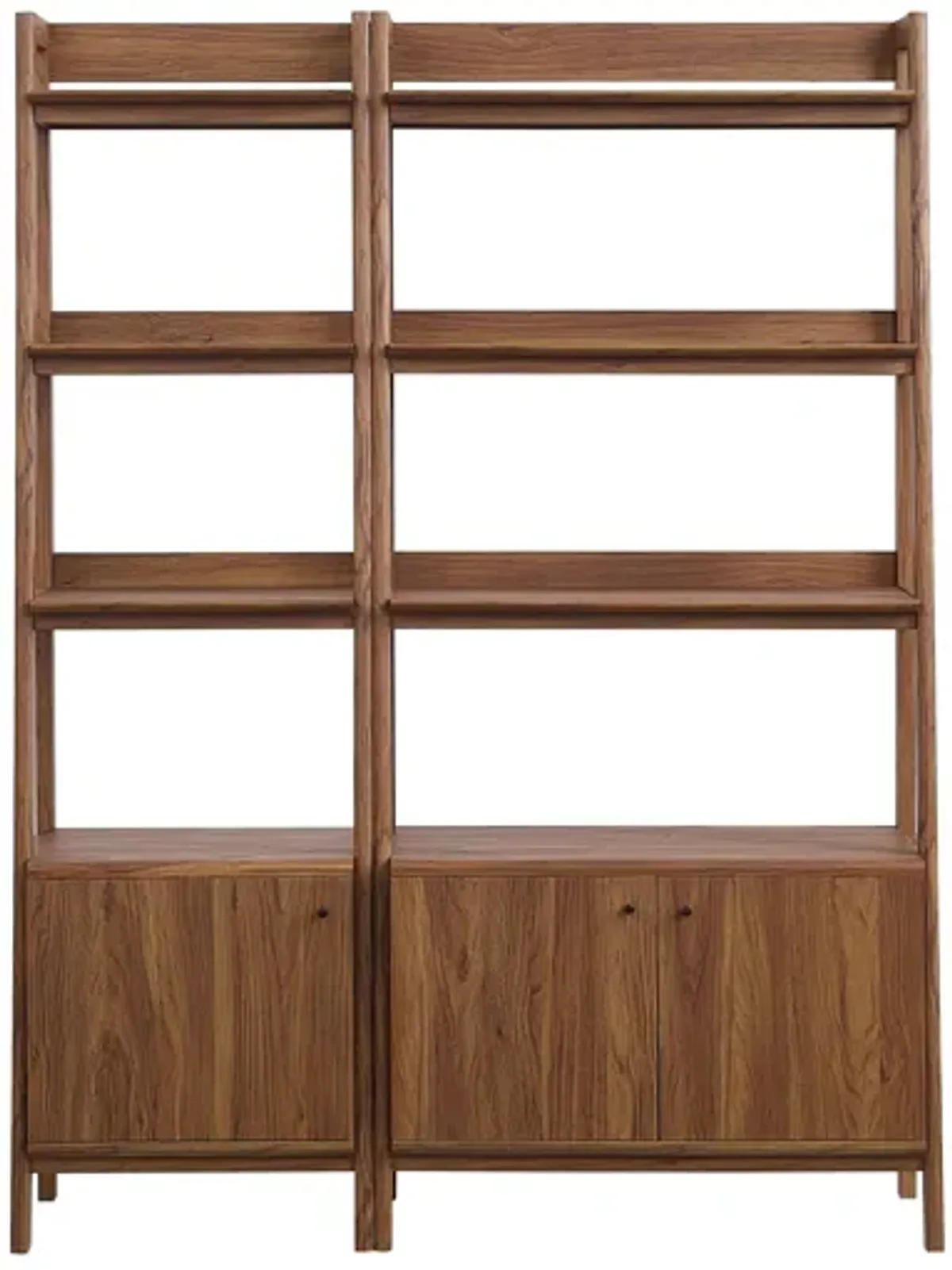 Bixby Wood Bookshelves Set of 2