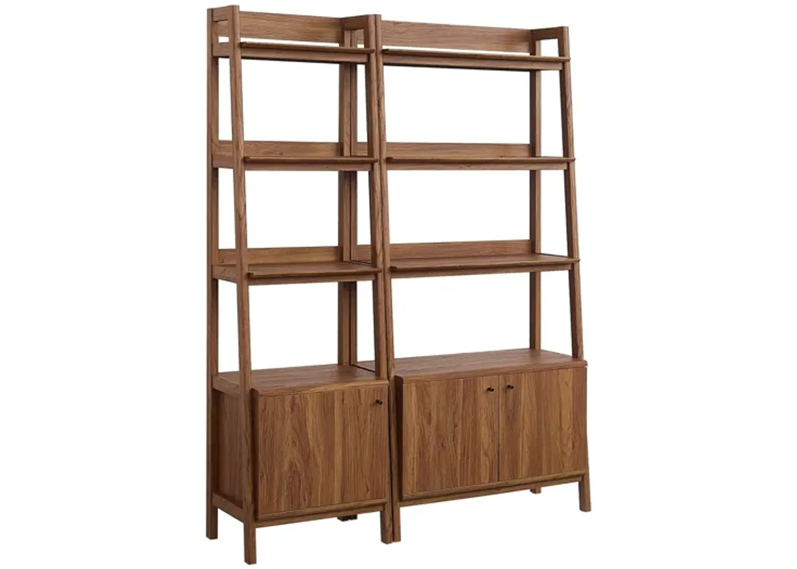 Bixby Wood Bookshelves Set of 2