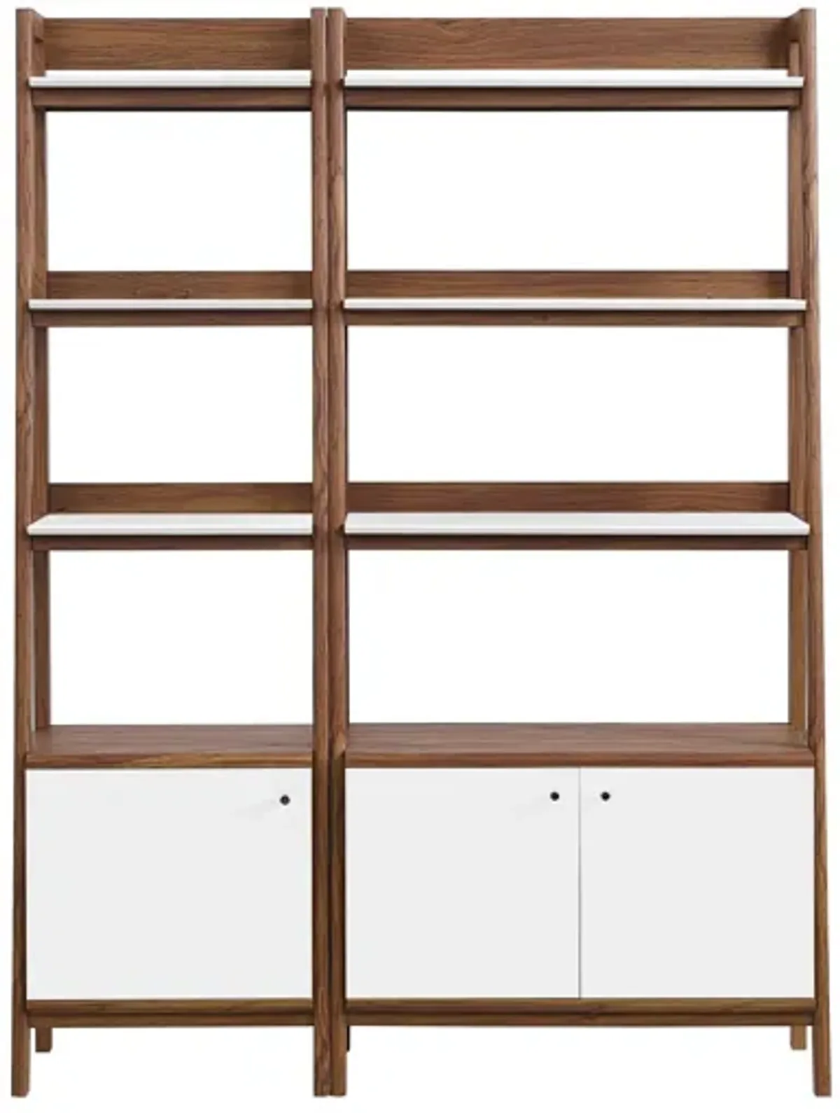 Bixby Wood Bookshelves Set of 2