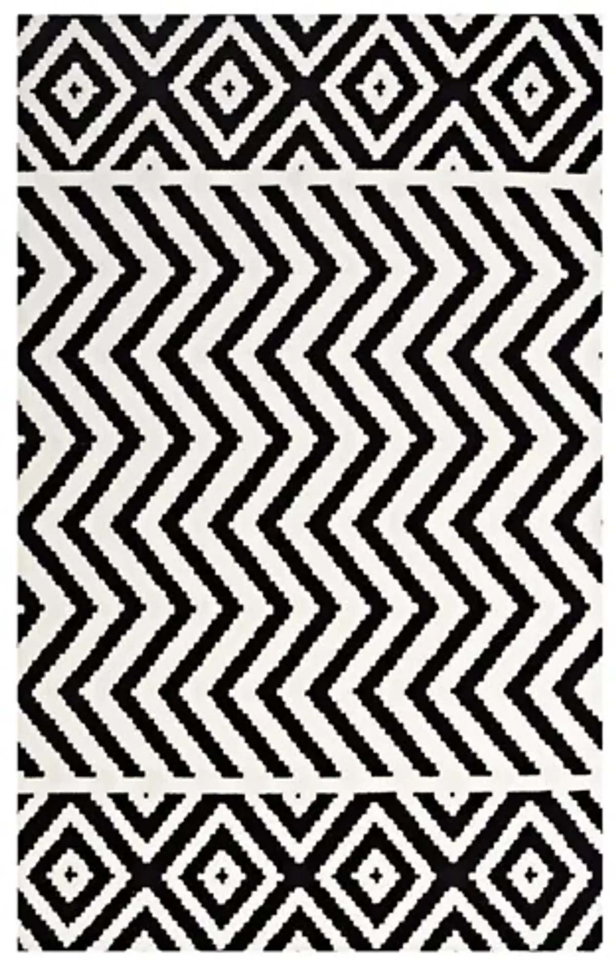 Ailani Geometric Chevron / Diamond 8x10 Area Rug