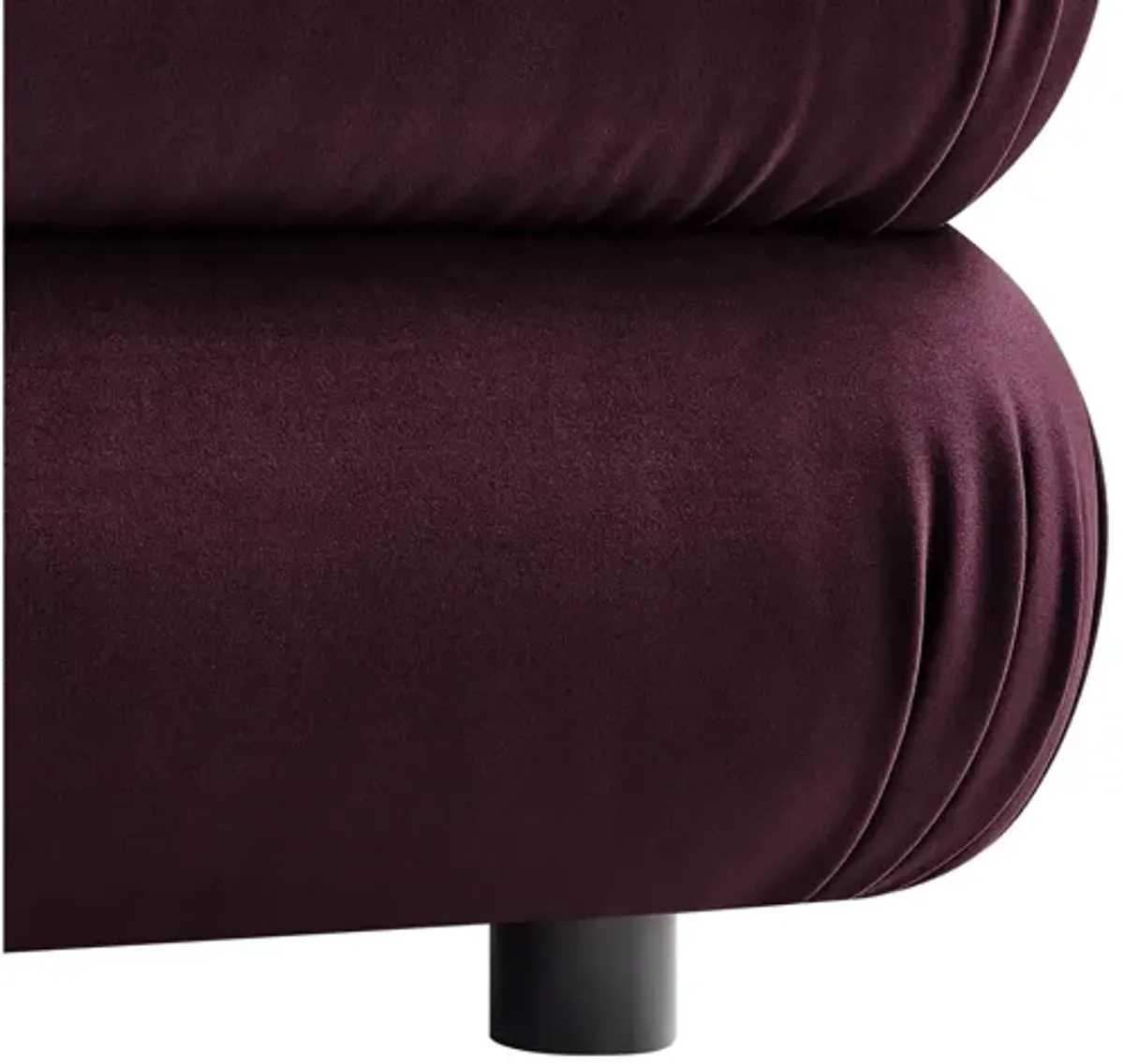 Jubilee Modular Performance Velvet Ottoman