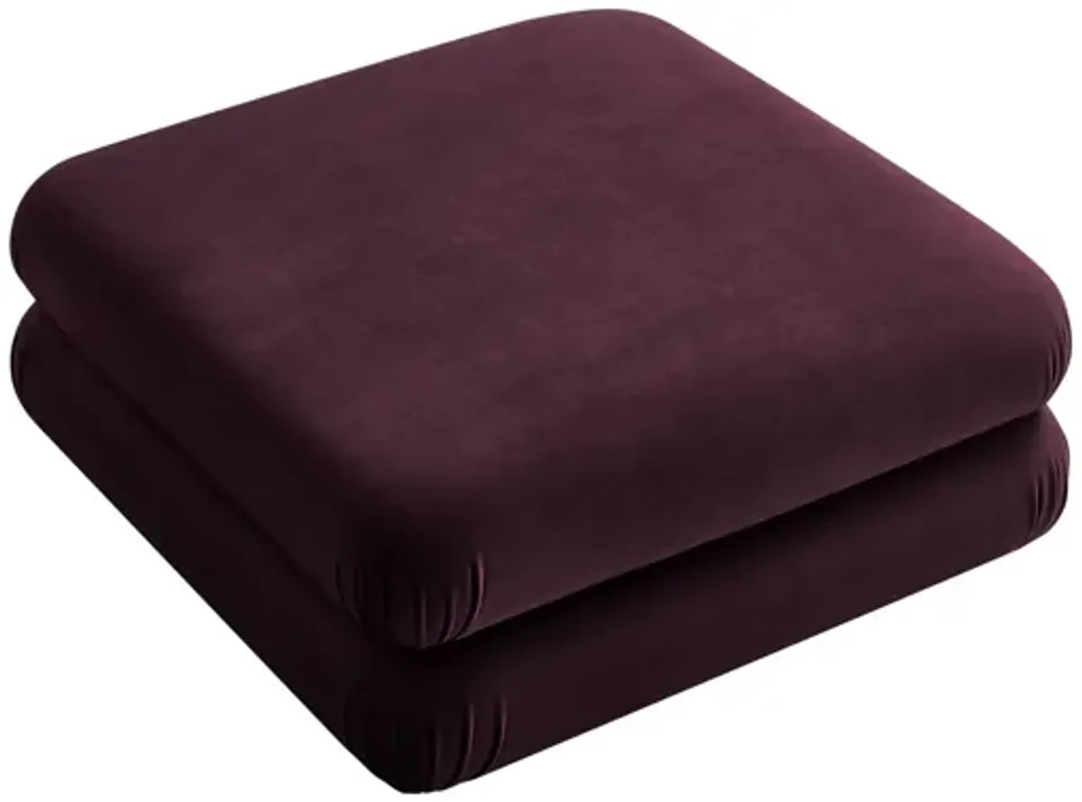 Jubilee Modular Performance Velvet Ottoman