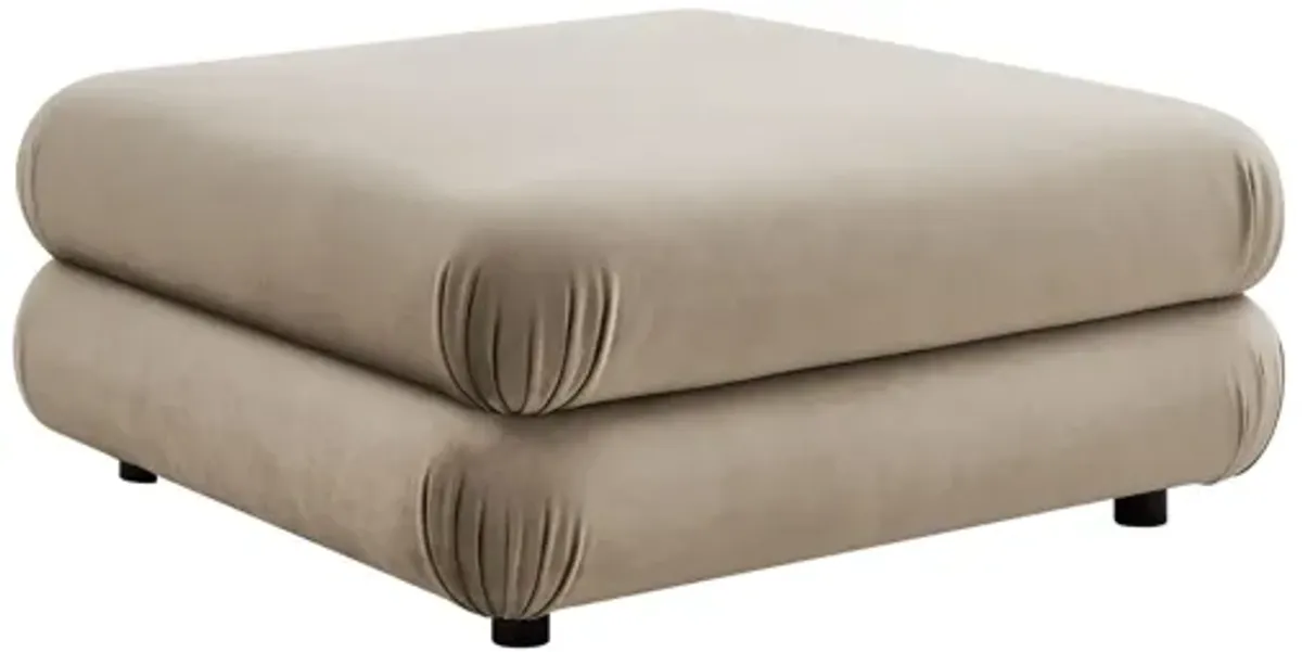 Jubilee Modular Performance Velvet Ottoman