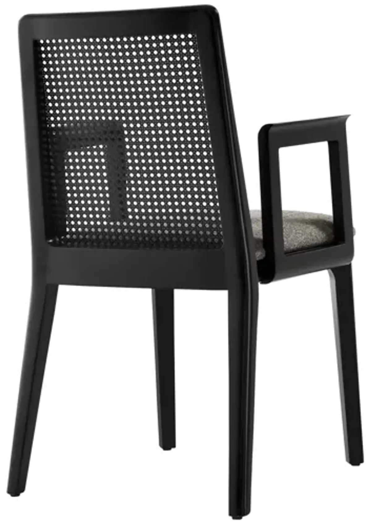 Monarch Wood and Rattan Dining Armchair