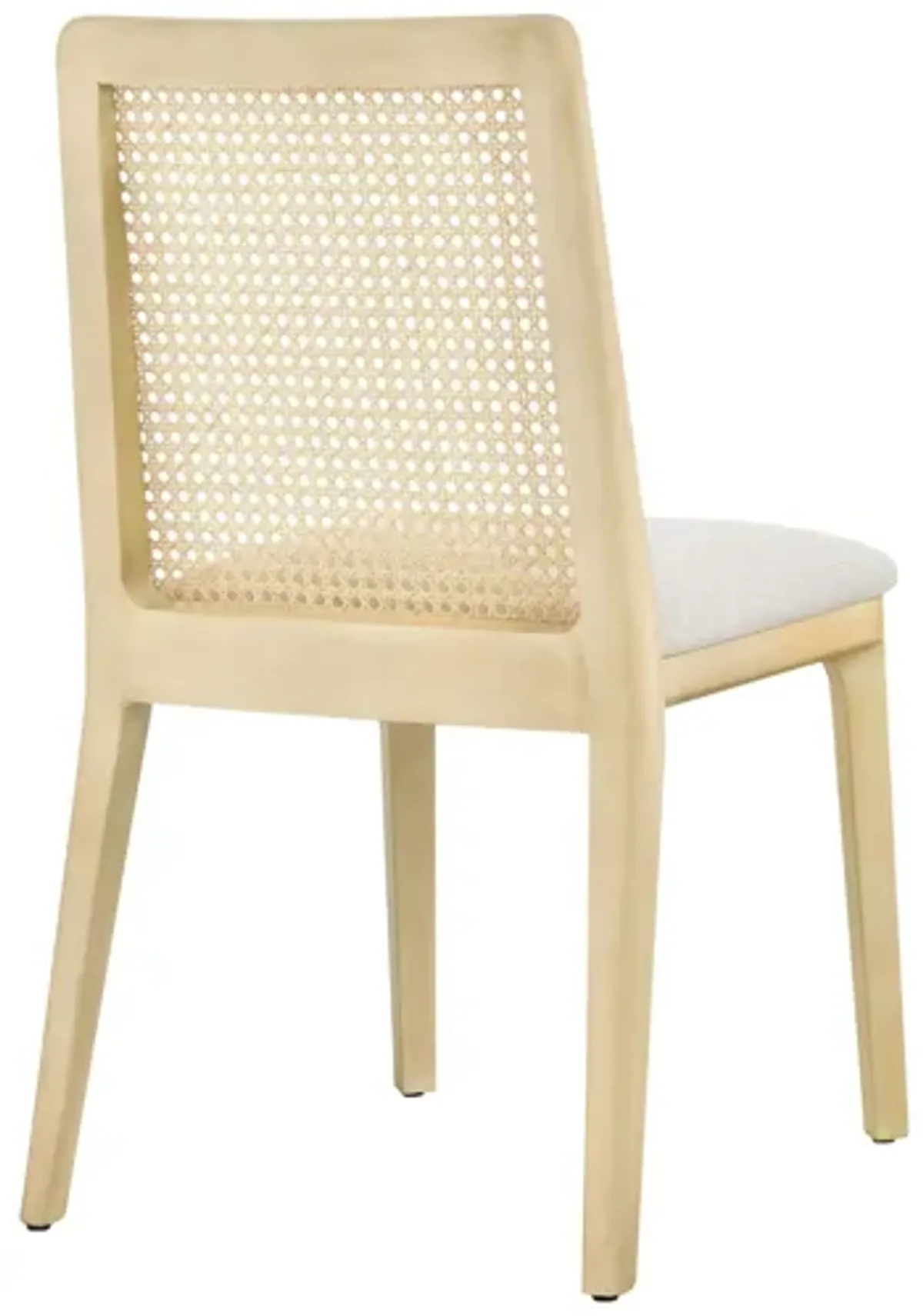 Monarch Wood and Rattan Dining Side Chair