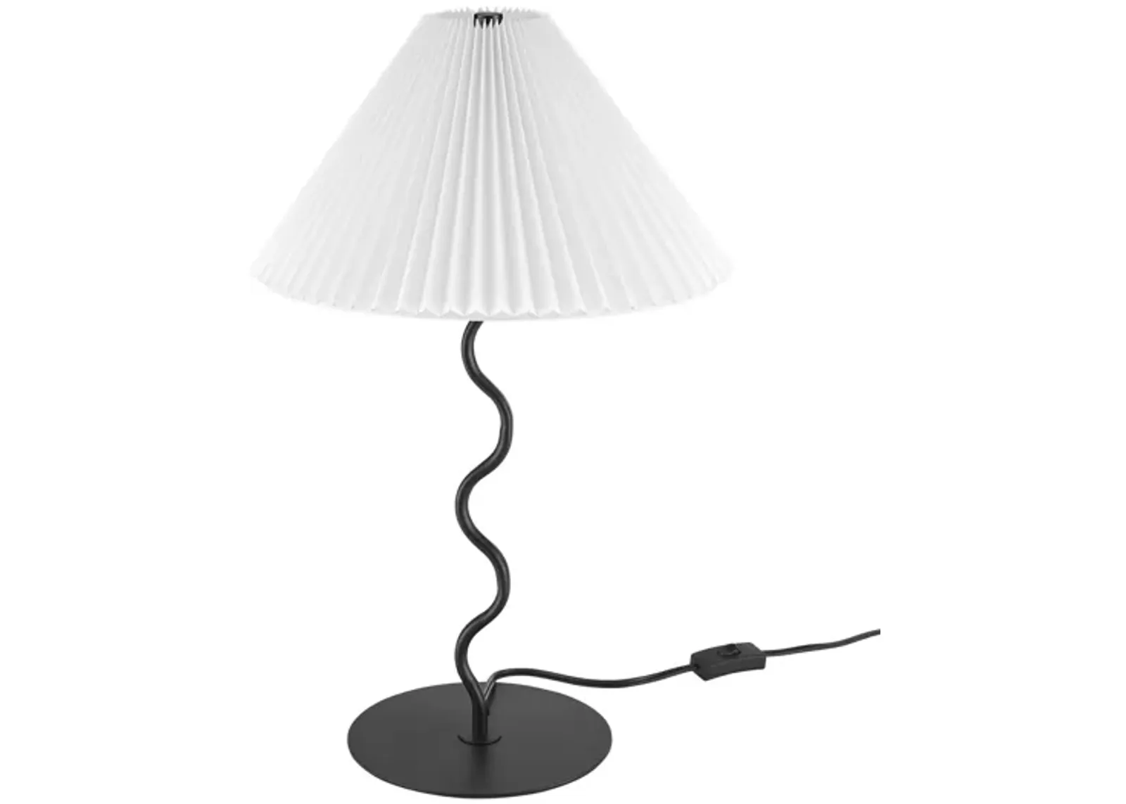 Wave Squiggle Table Lamp