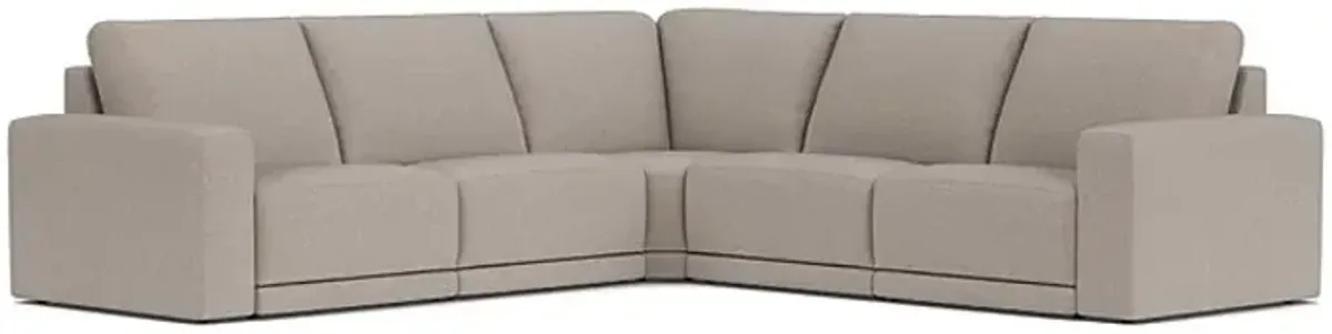 Lux 5-Piece Dual Power Reclining Sectional