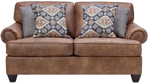 Austin Camel Loveseat