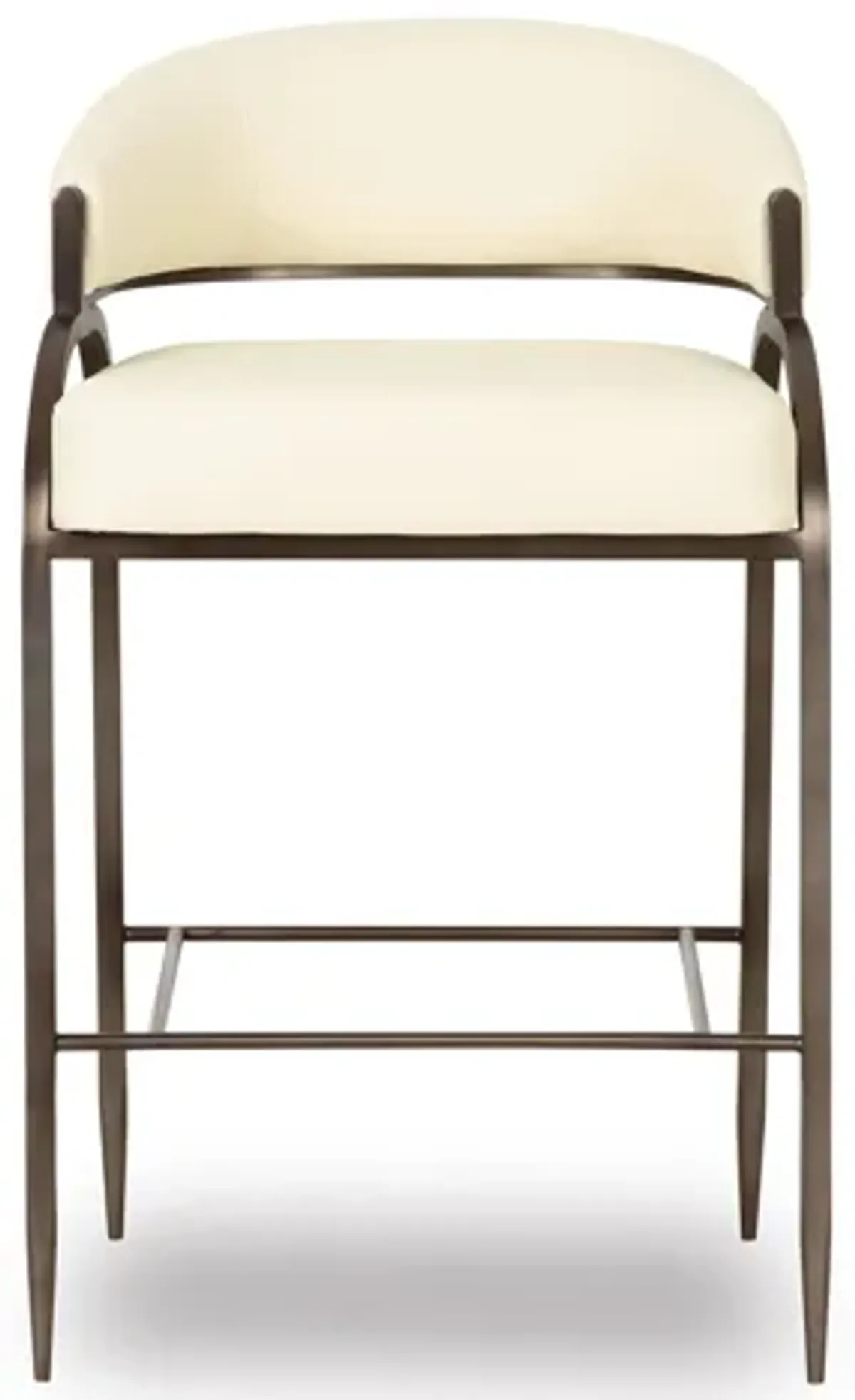 Tatum Cream Performance Vegan Leather Counter Stool