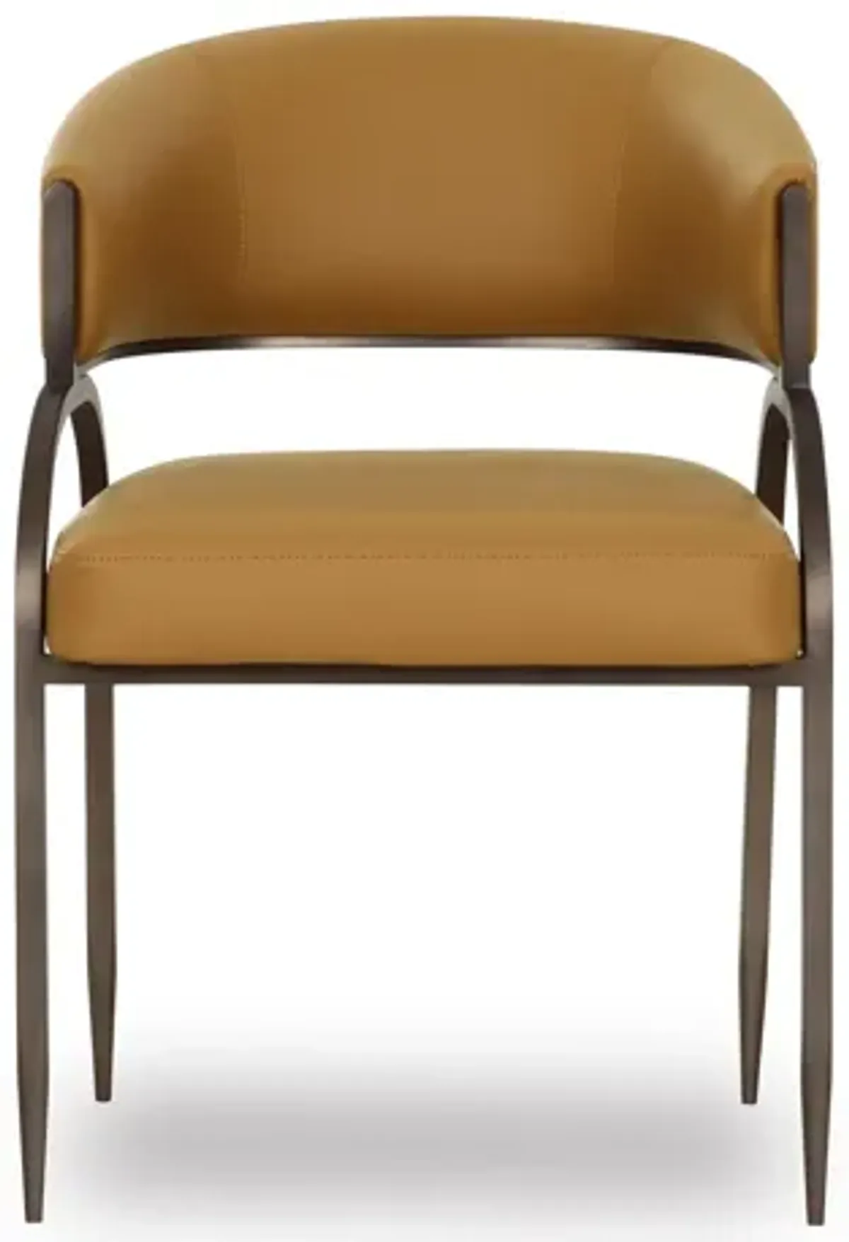 Tatum Tan Performance Vegan Leather Dining Chair