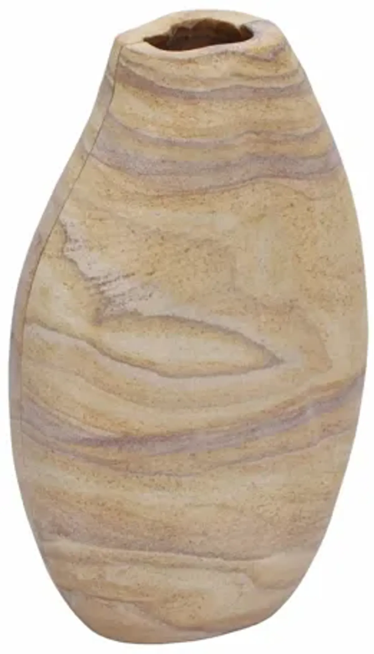 Saava Sandstone Curved Vase