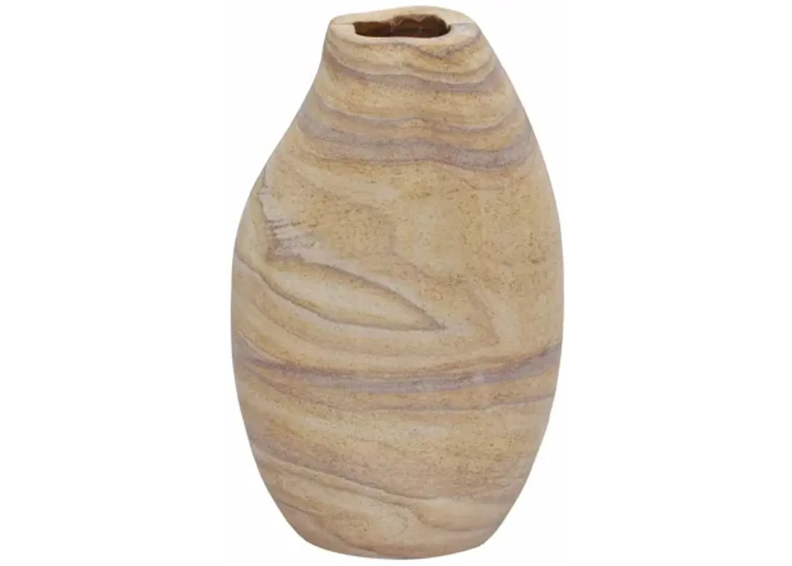 Saava Sandstone Curved Vase