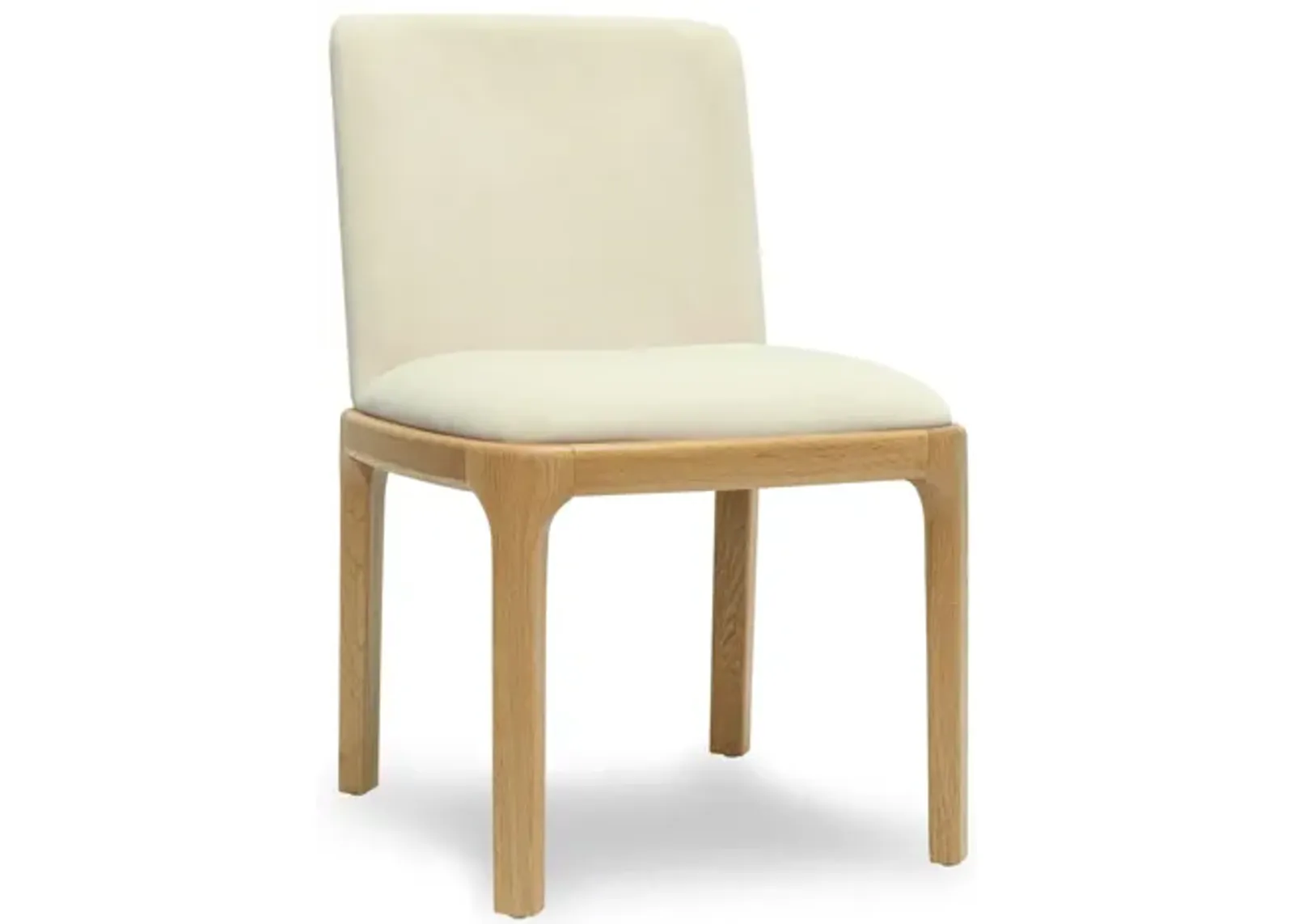 Rebecca Cream Performance Velvet Dining Chair