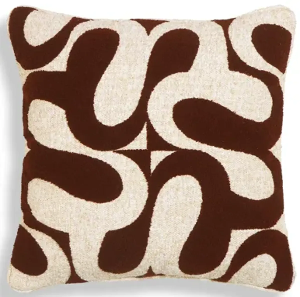 Bonney Chocolate Brown Boucle Accent Cushion