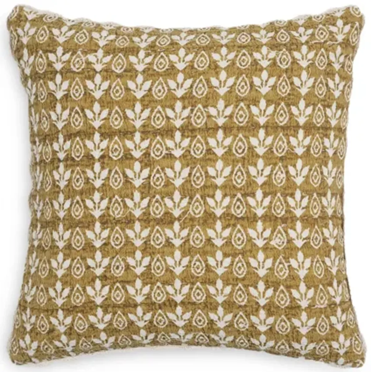 Harvest Printed Cotton 20 Inch Accent Cushion