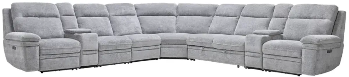Colt 8-Piece Dual Power Reclining Sleeper Sectional