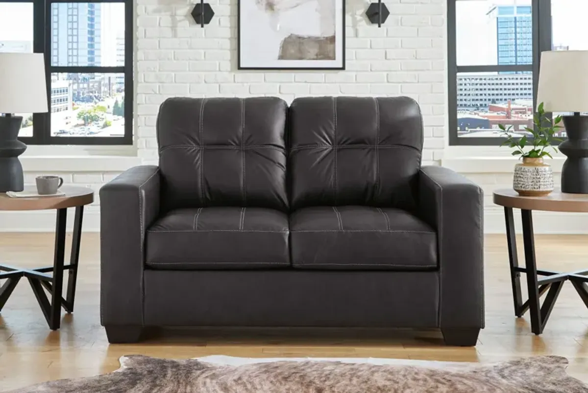 Henry Black Loveseat