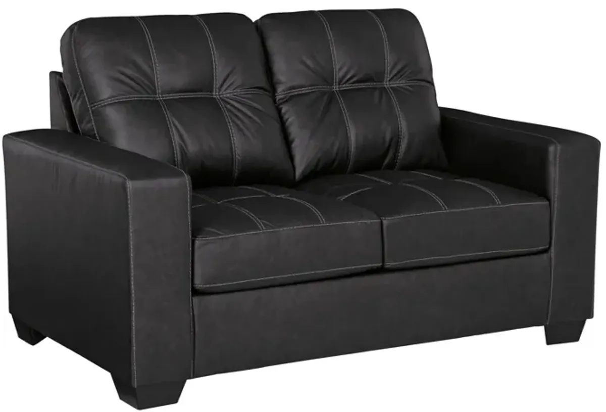 Henry Black Loveseat