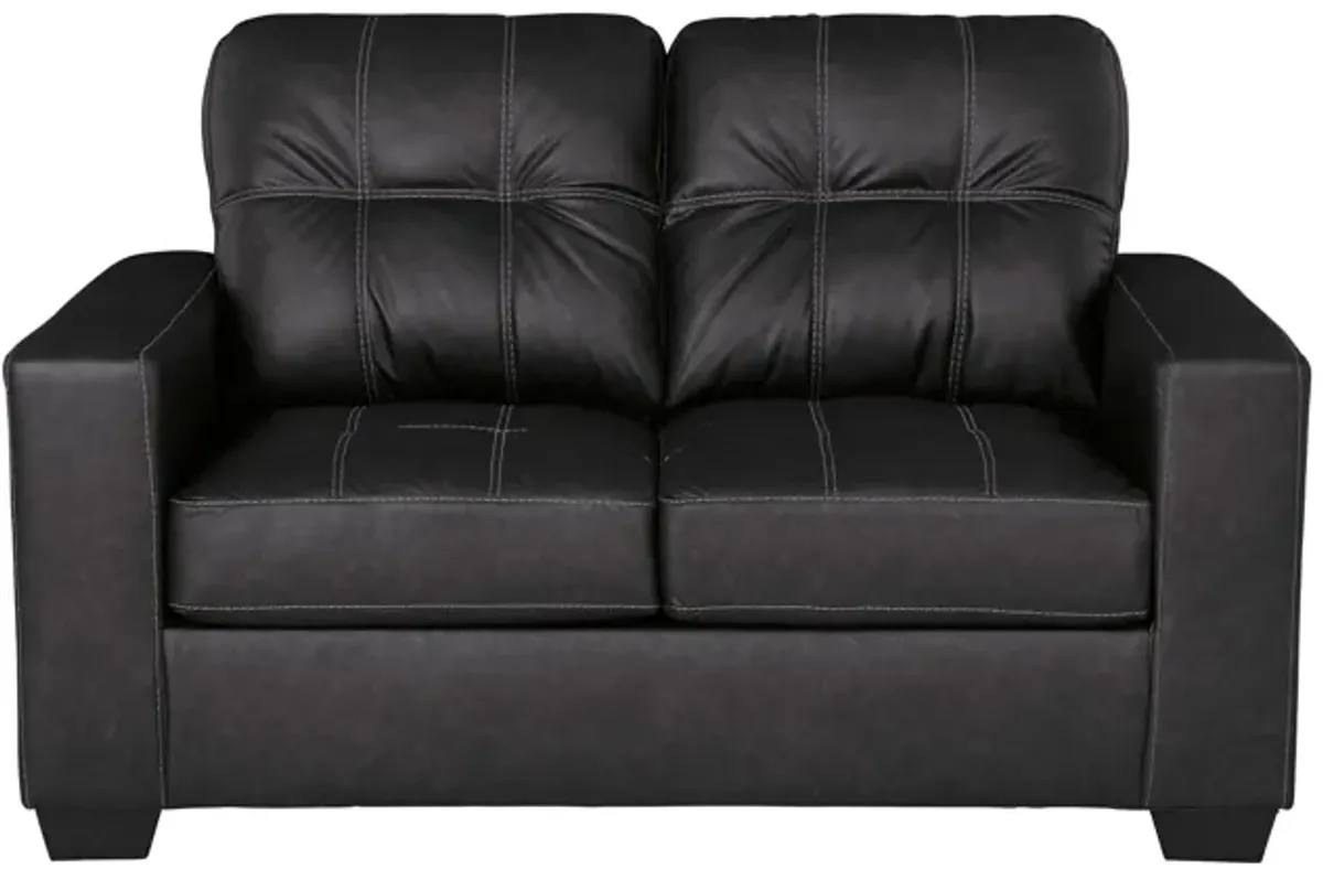 Henry Black Loveseat