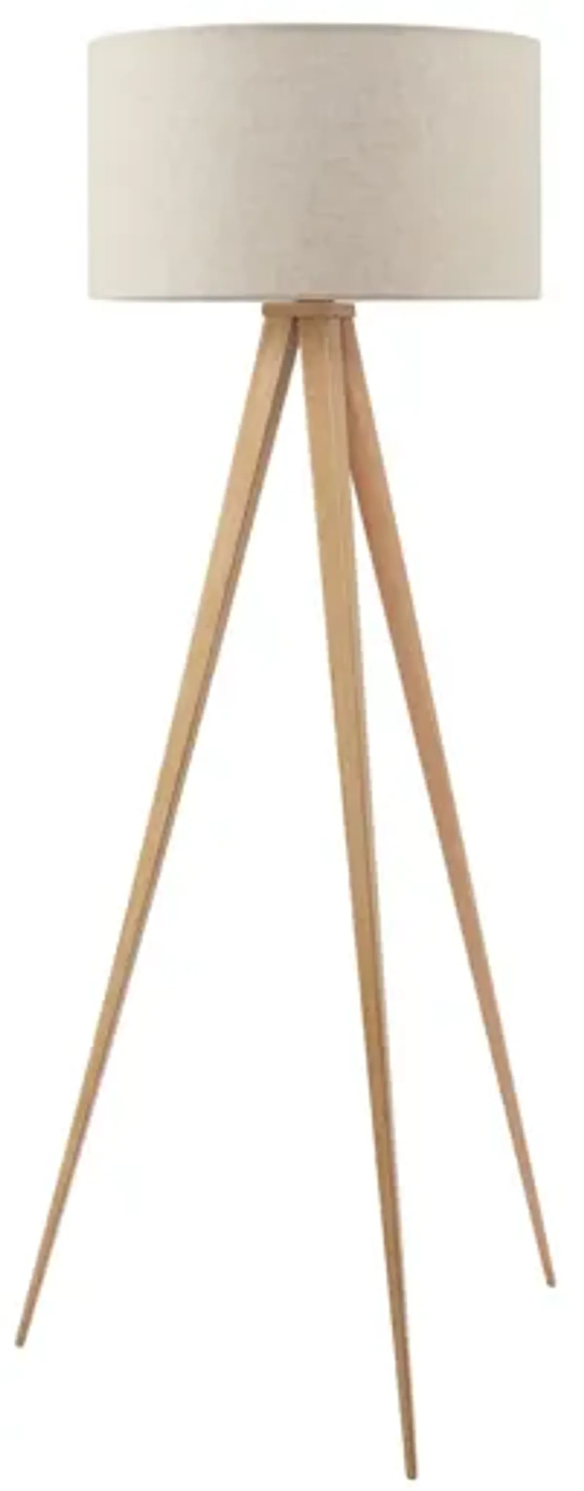 Imperial Floor Lamp Beige & Natural
