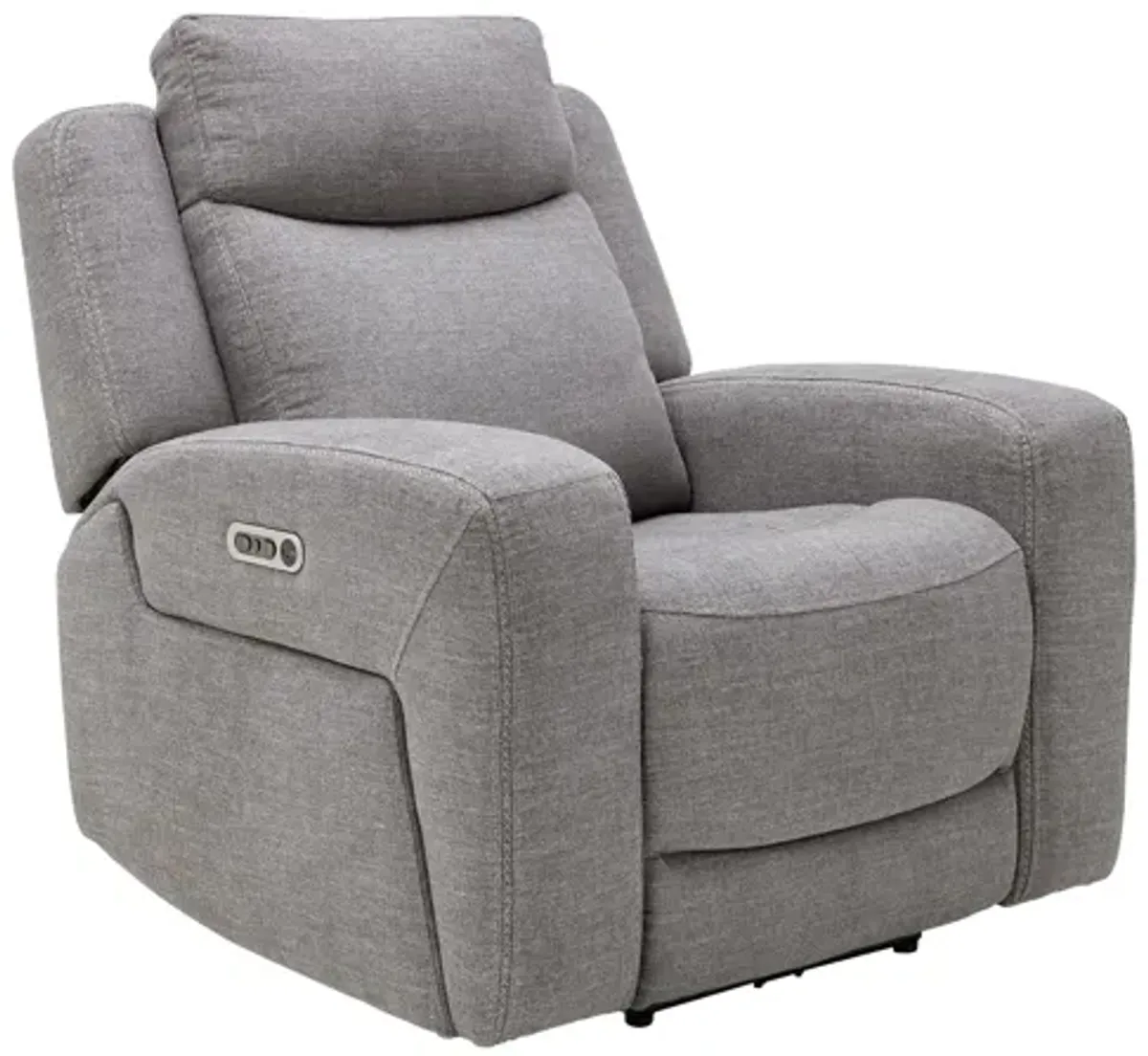 Summit Grey Dual Power Recliner