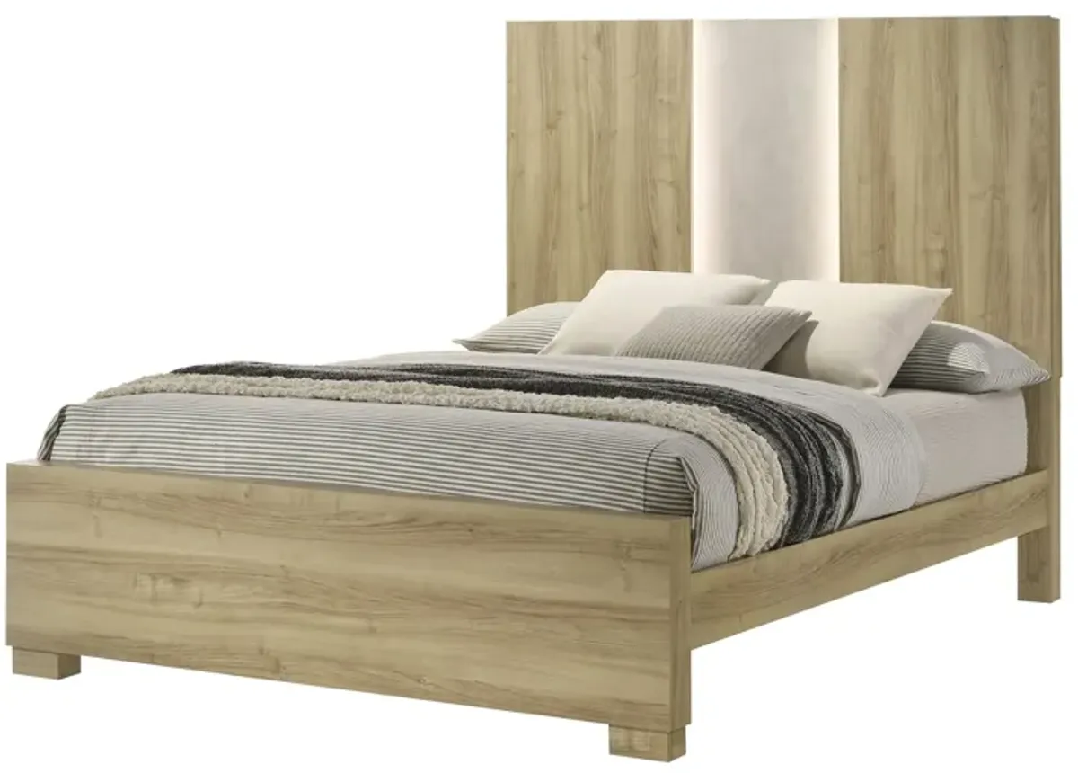 Zeller Natural 5-Piece Queen Bedroom Set