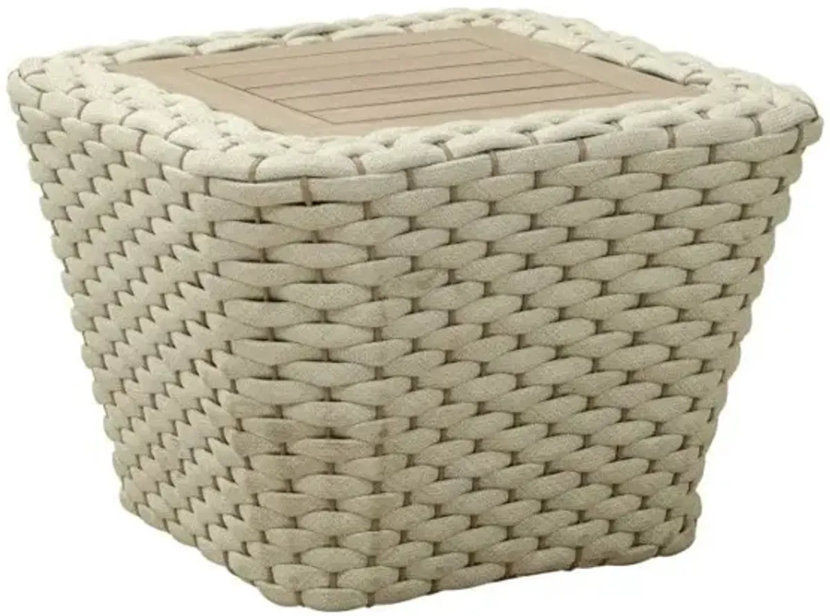 Antul Coffee Table White & Natural